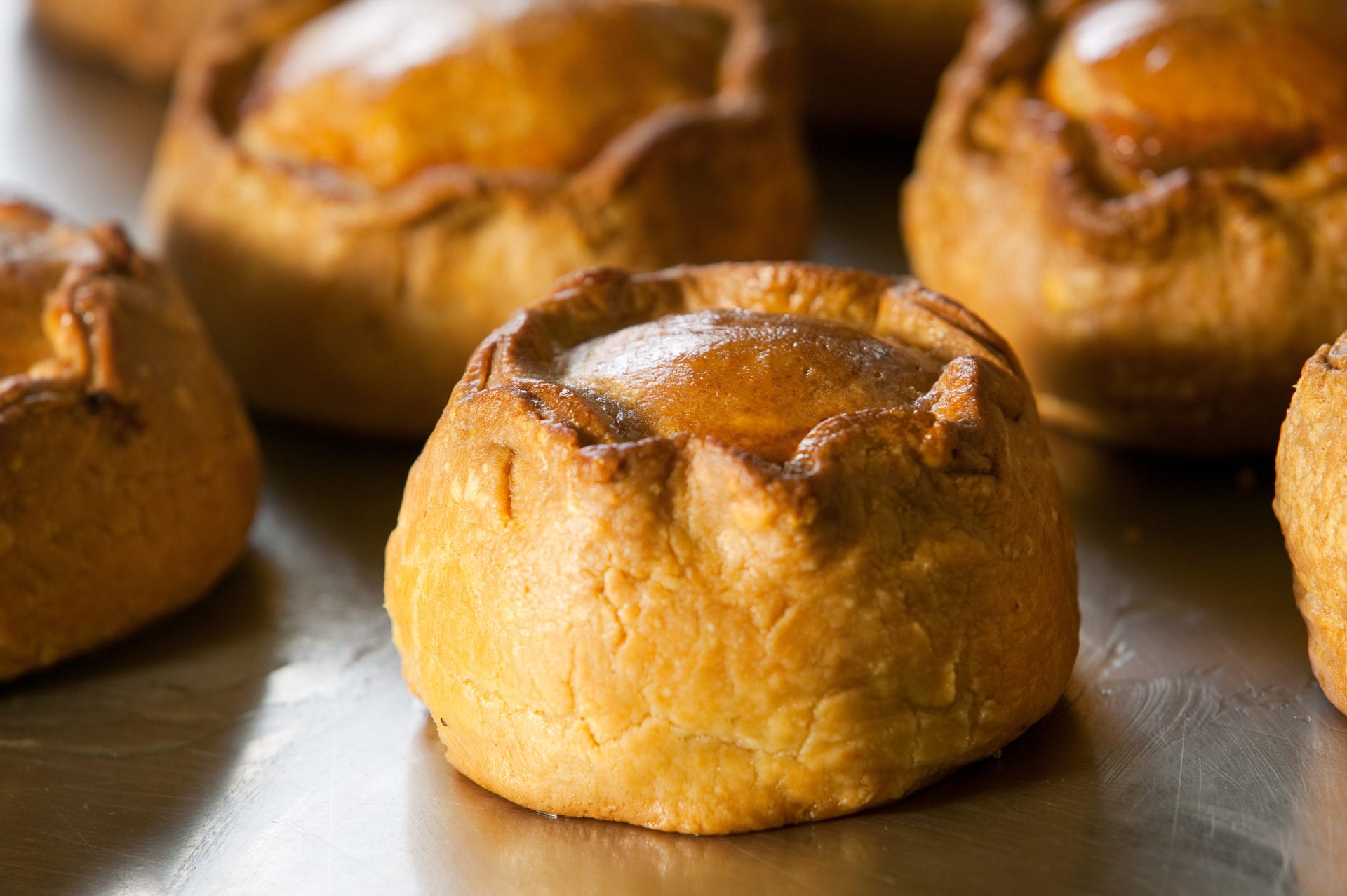 Pies on Tray