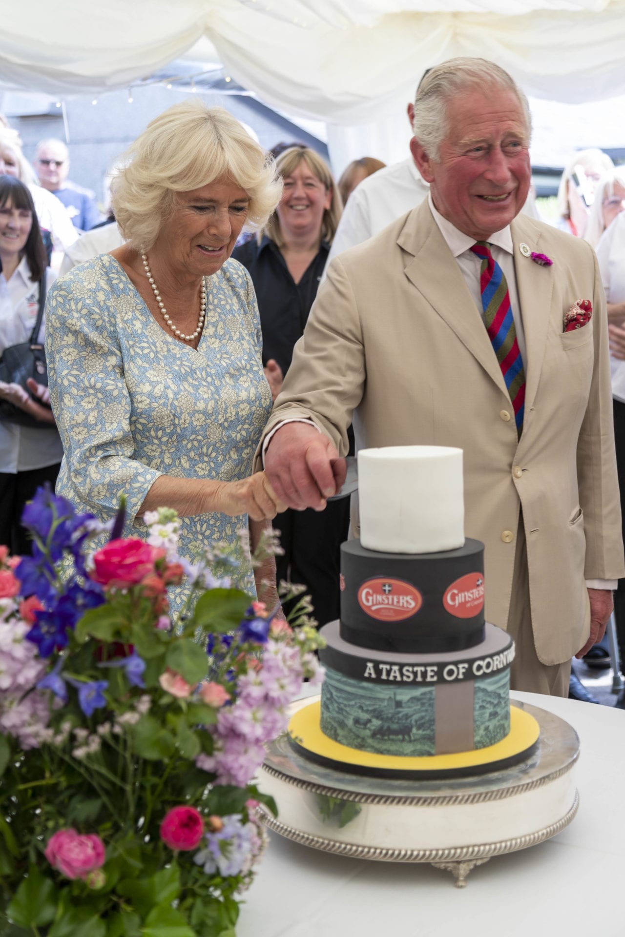 The Duke and Duchess of Cornwall